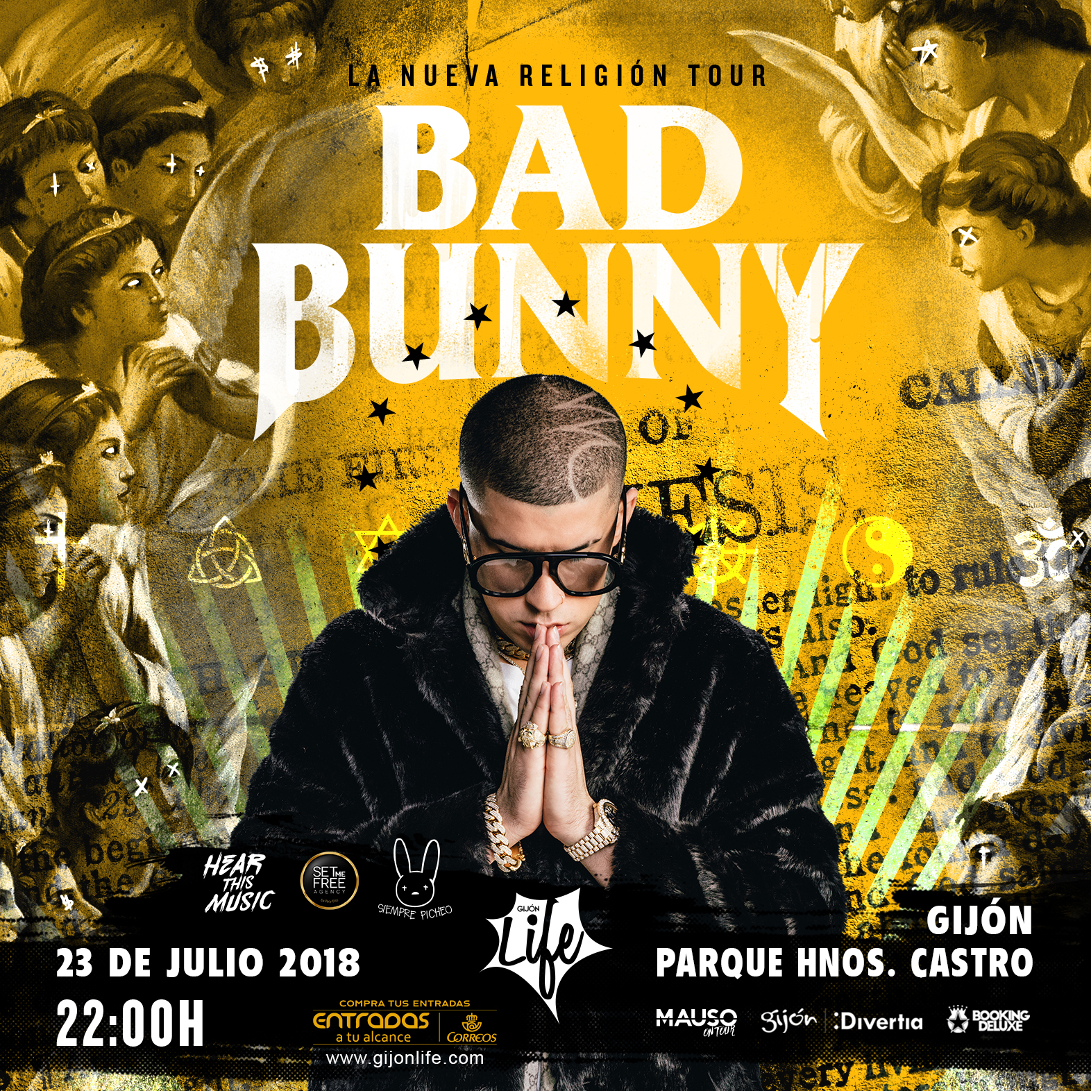 Concierto Bad Bunny Gijón 2018