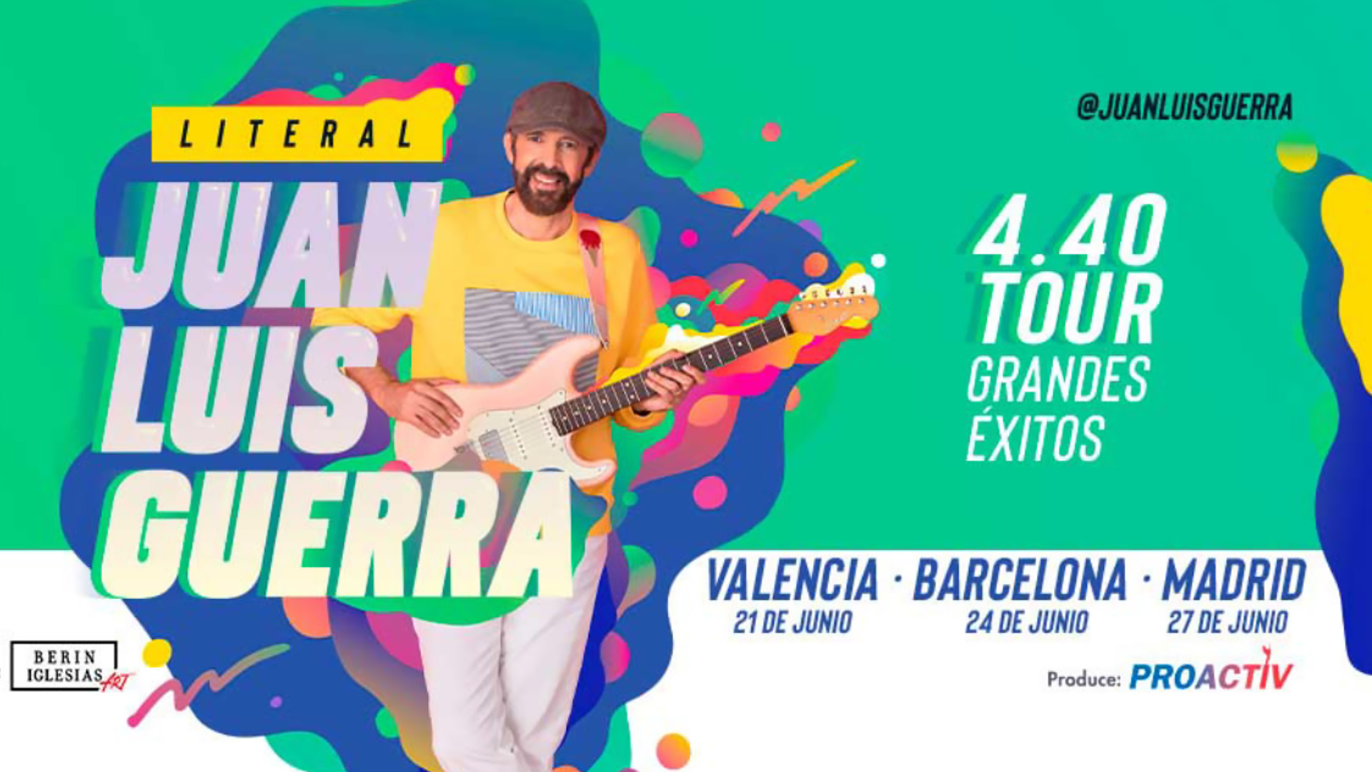 BIEFEC FX Efectos Especiales en la Gira Literal de Juan Luis Guerra por España